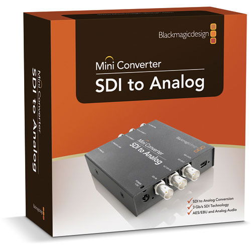 Blackmagic Design Mini Convertor SDI la Analog - View 5
