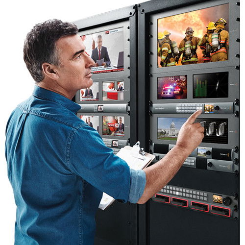 Blackmagic Design Smart Videohub 20 x 20 6G-SDI router - View 4