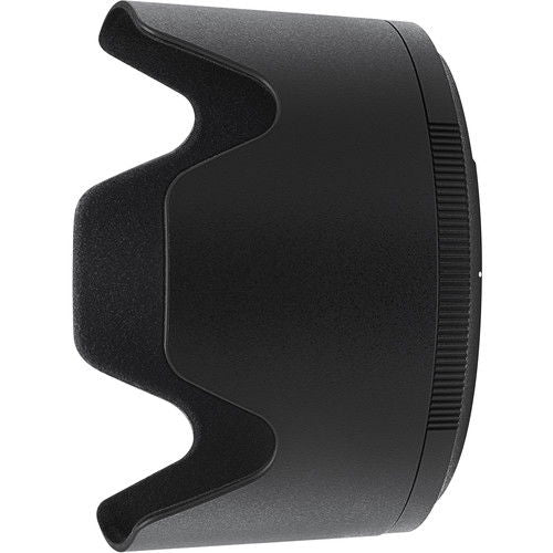 Front lens hood close-up for black 70-200mm f/2.8 VR S zoom lens