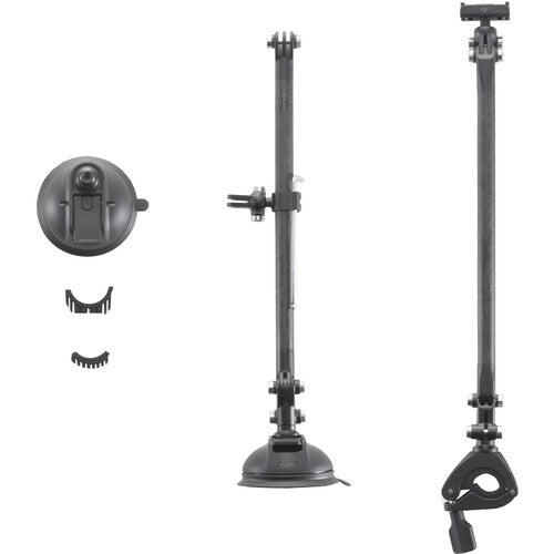 DJI Osmo Folding Arm Kit braț pliabil din fibră de carbon, ventuze, suport ghidon