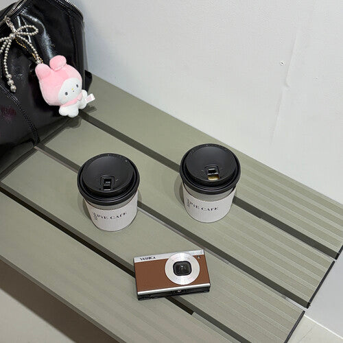 Yashica Tank aparat foto compact, ecran rabatabil 3", 4K 30 fps, maro