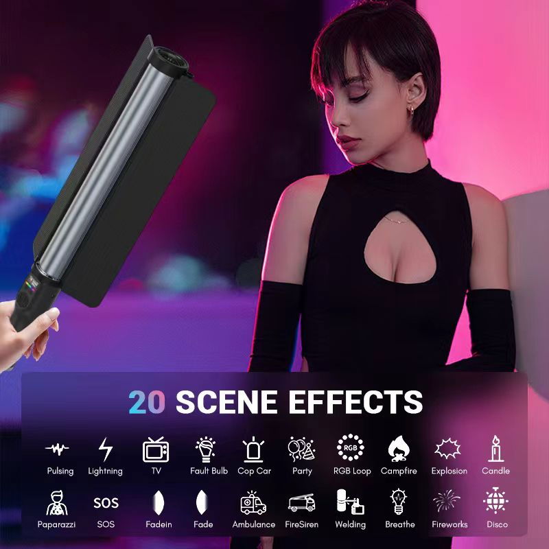 TOLIFO Lampa LED TUBE RGB 60W - View 4