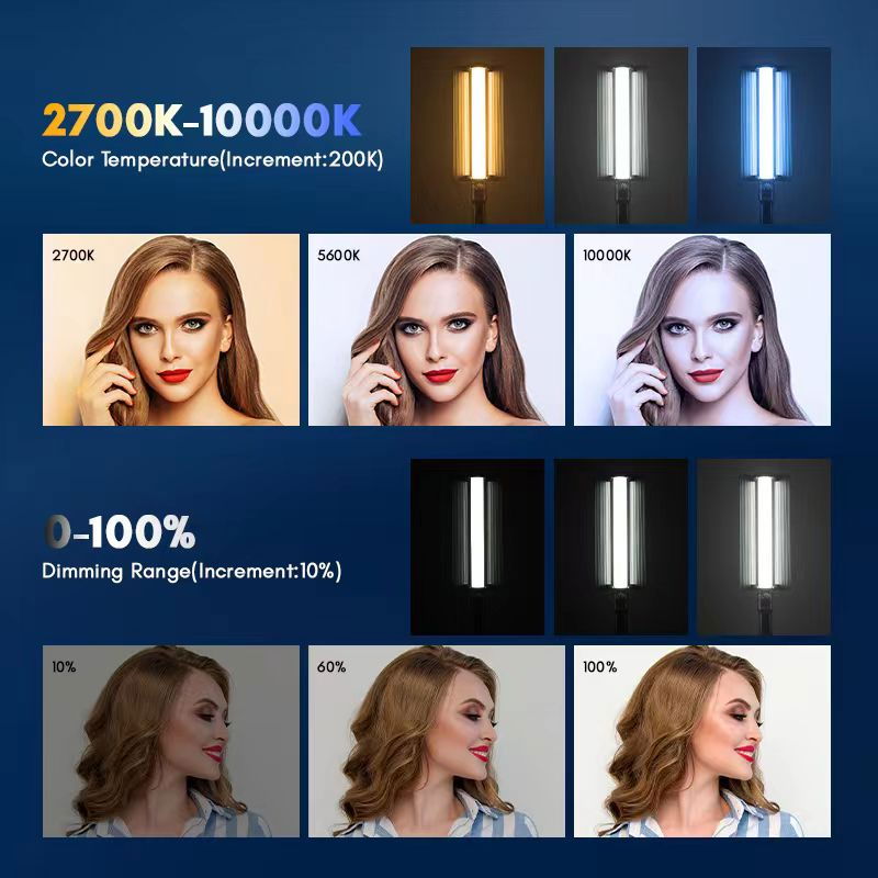 TOLIFO Lampa LED TUBE RGB 60W - View 5