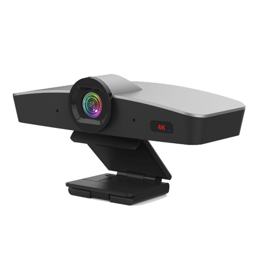 Cameră video conferință 4K cu microfon integrat și autoîncadrare, neagră