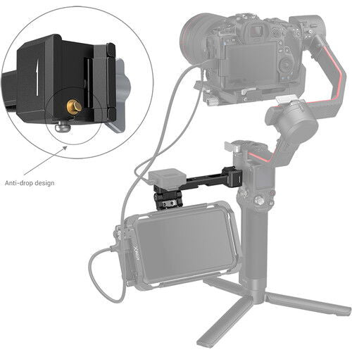SmallRig 3026 Suport pentru monitor cu clema NATO pentru DJI RS 2 și RSC 2, RS3, RS3 PRO - View 3
