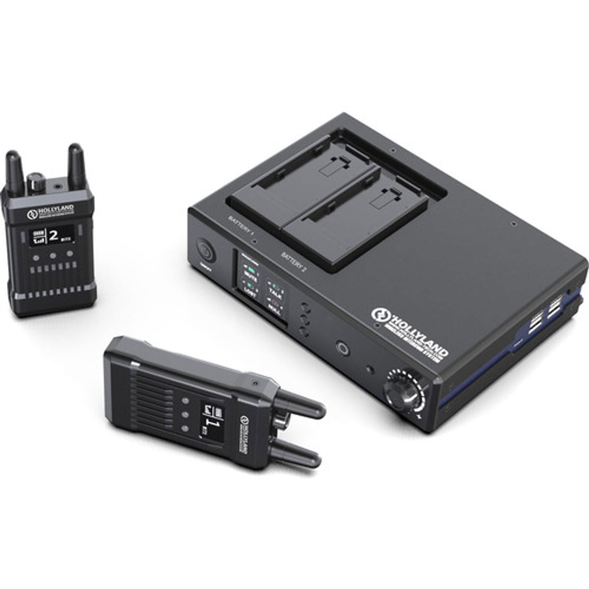 Hollyland Mars T1000 Sistem Intercom 4TX + RX - View 3