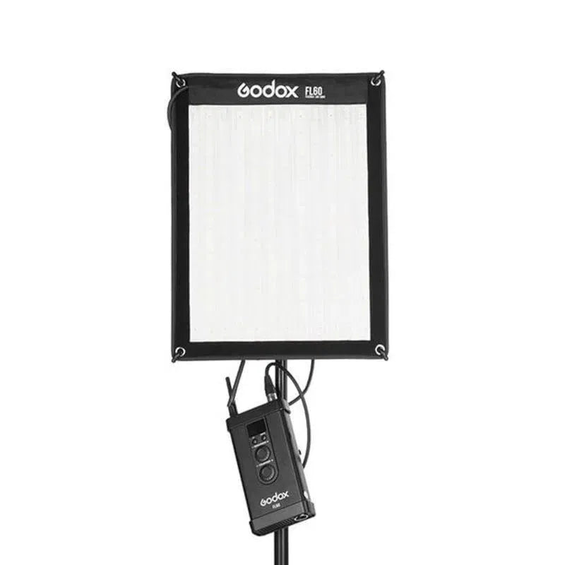 LED light panel softbox 35x45cm with diffuser screen and stand-ready frame