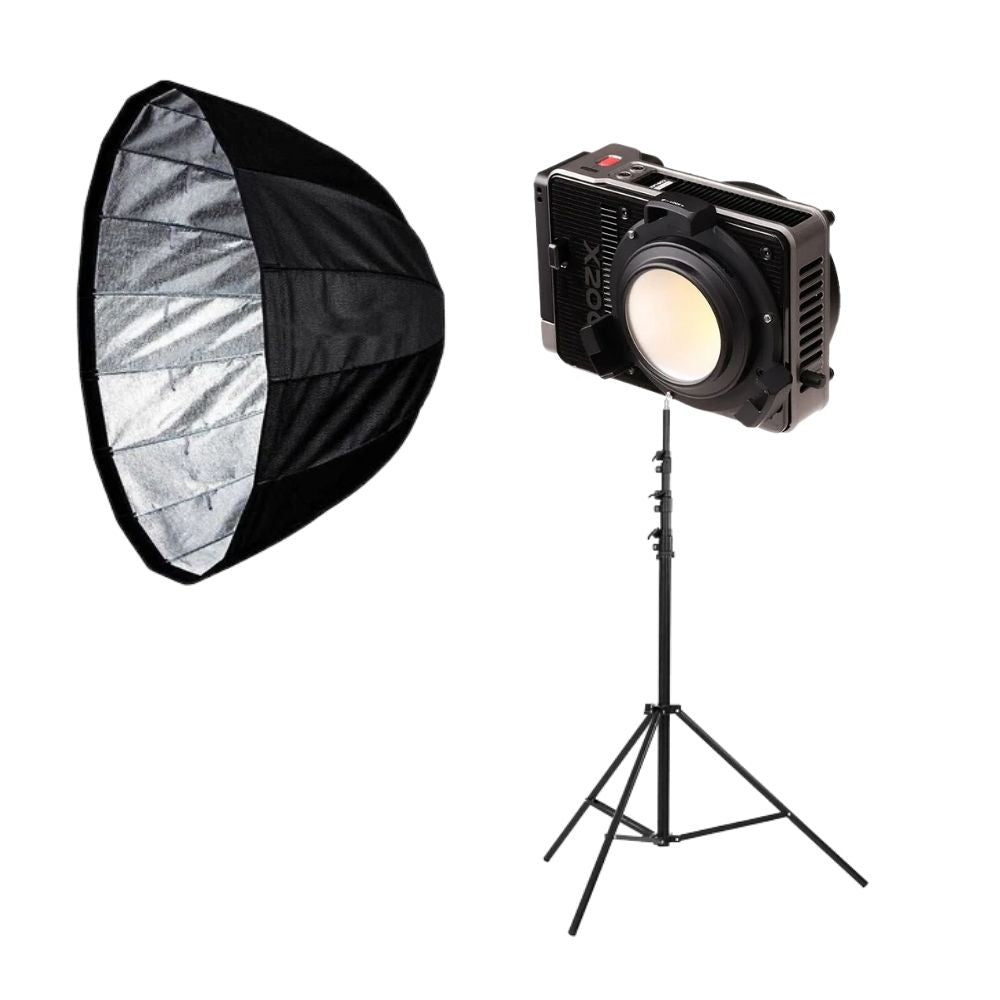 Kit lumina streaming: Molus X200 Combo + stativ si difuzie