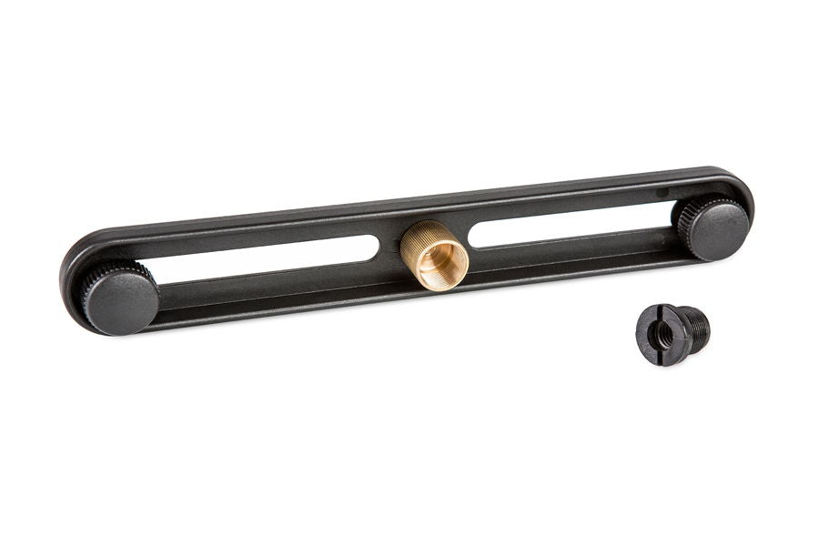 Bară cu inserție bronz și capete negre pentru suspensie shotgun 19/25mm