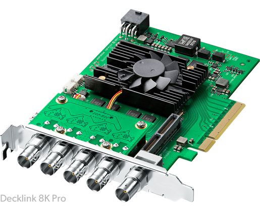 Blackmagic Placa de captura DeckLink 8K PRO Cinema - View 1
