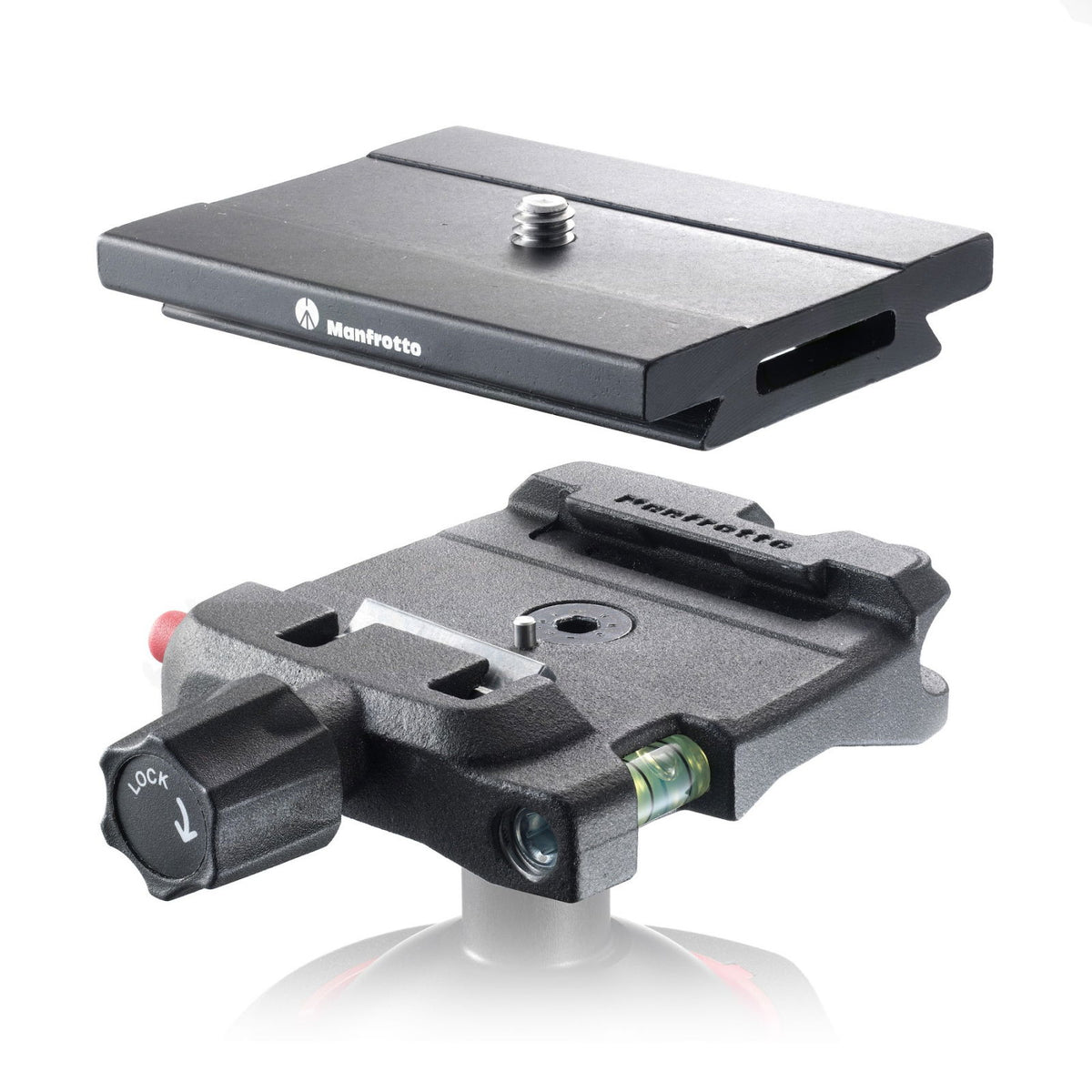 Adaptor Q6 cu placă rapidă Arca Swiss, capac cu șurub filetat