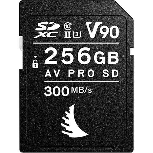 256GB AV Pro SDXC memory card, V90, 300 MB/s, UHS-II