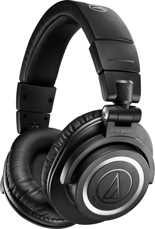 Black over-ear Bluetooth headphones with cushioned headband and padded ear cups