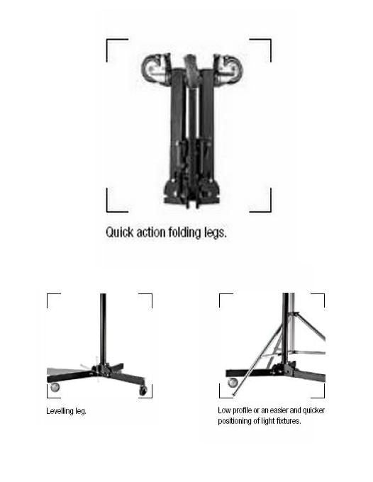 Resigilat: Manfrotto 231B Stativ negru cu brat culisabil - View 3