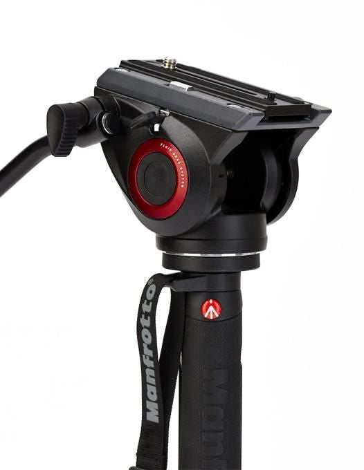 Manfrotto MVMXPRO500 monopied video fluid cu baza Fluidtech - View 5