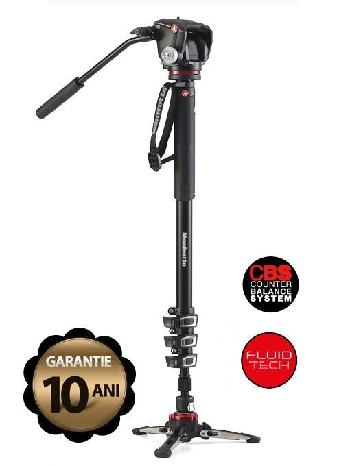 Manfrotto MVMXPROA42W Monopied video fluid dedicat Mirrorless - View 1