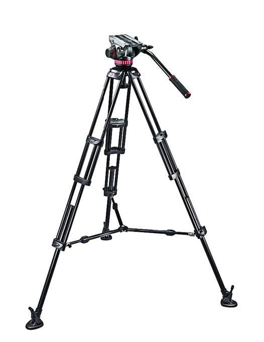 Manfrotto MVH502A,546BK Kit trepied video - View 2