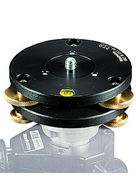 Manfrotto adaptor nivela cap trepied 338 - View 1