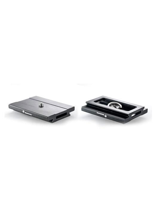 Placuta Manfrotto placă de eliberare rapidă metalică gri cu șurub