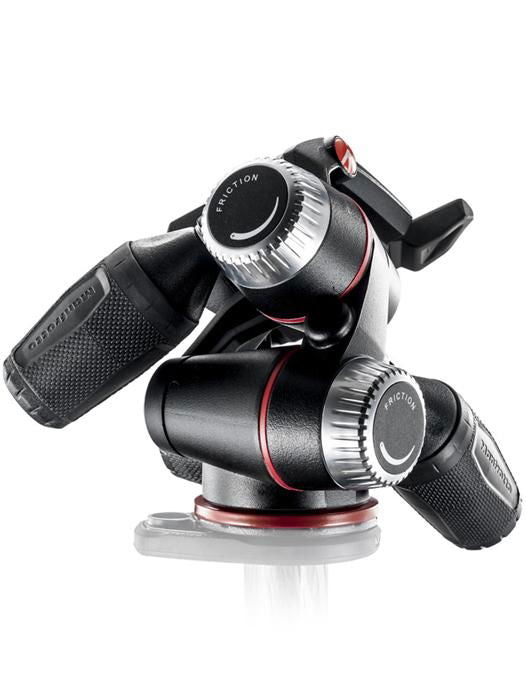 Manfrotto X-PRO cap trepied foto 3-Way cu manere retractabile - View 3