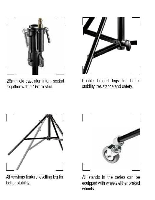 Manfrotto Steel Senior Stand 007BSU - View 2