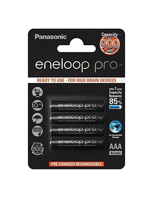 Panasonic Acumulatori Eneloop PRO4xAAA 900MA - View 1