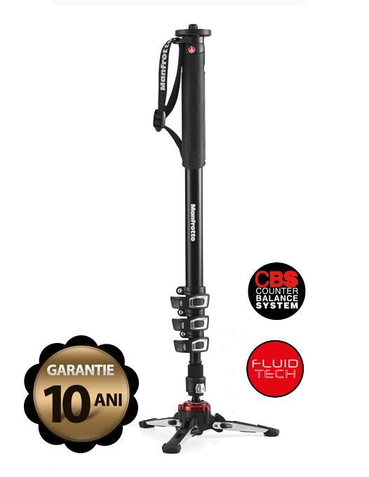 Manfrotto MVMXPROA4 Monopied video fluid - View 1