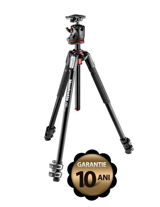 Manfrotto 190XPRO3-Q2 trepied foto cu cap bila - View 2