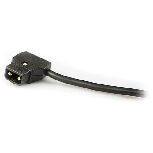 Cablu D-TAP la V-Mount, conector D-TAP negru la un capăt