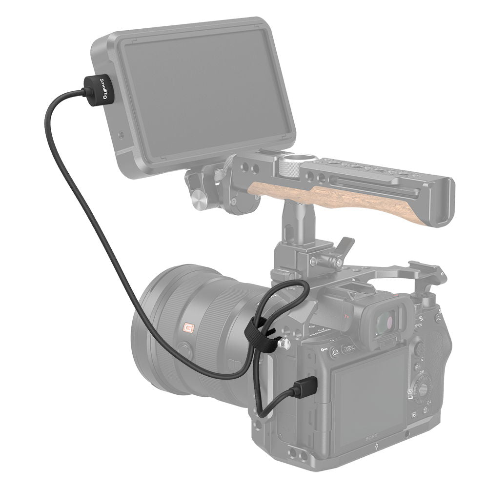 SmallRig 3043 Cablu Full HDMI - Micro HDMI 4K Ultra Slim (D la A) 55 cm - View 5