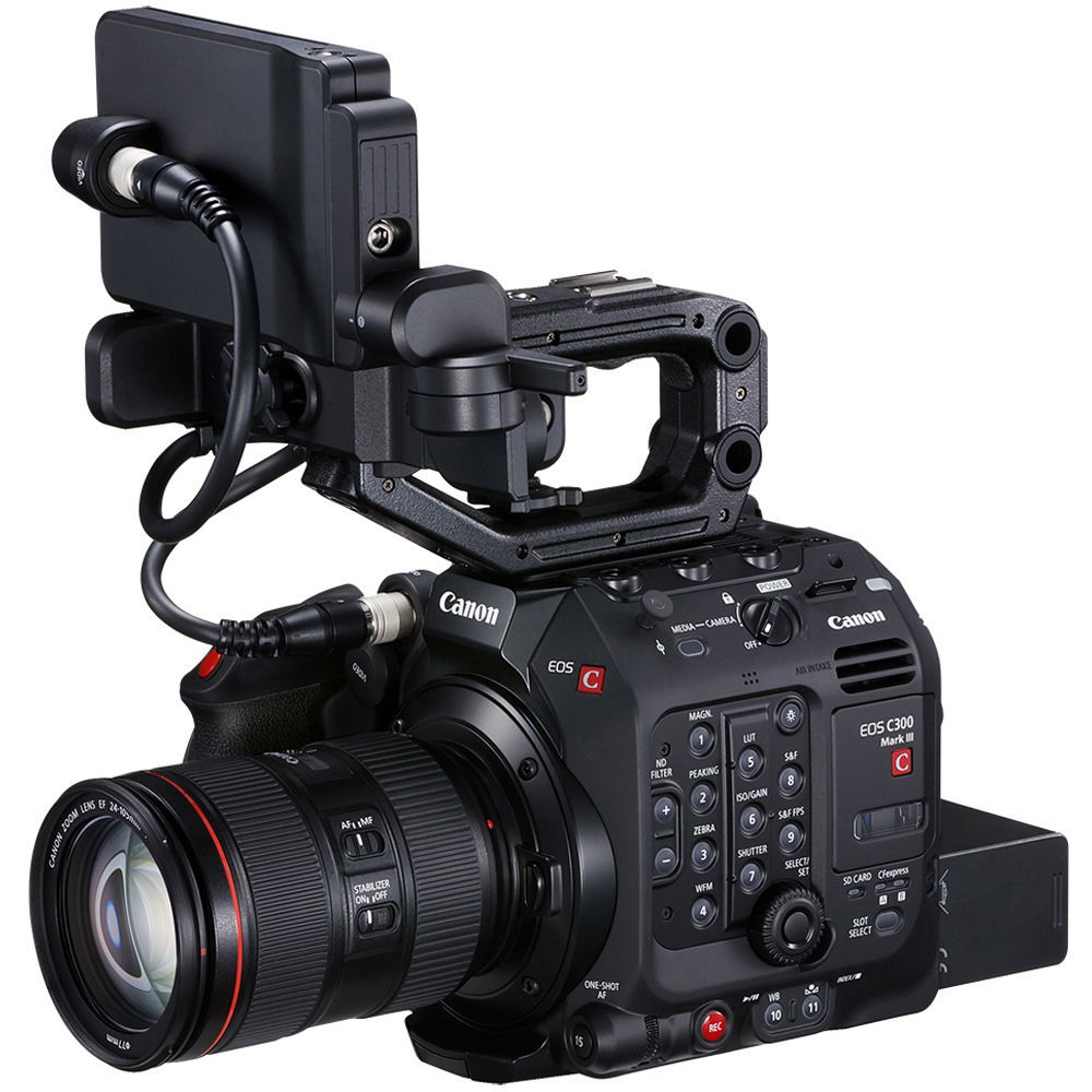 Canon EOS C300 Mark III Camera Video Cinematica 4K EF - View 3