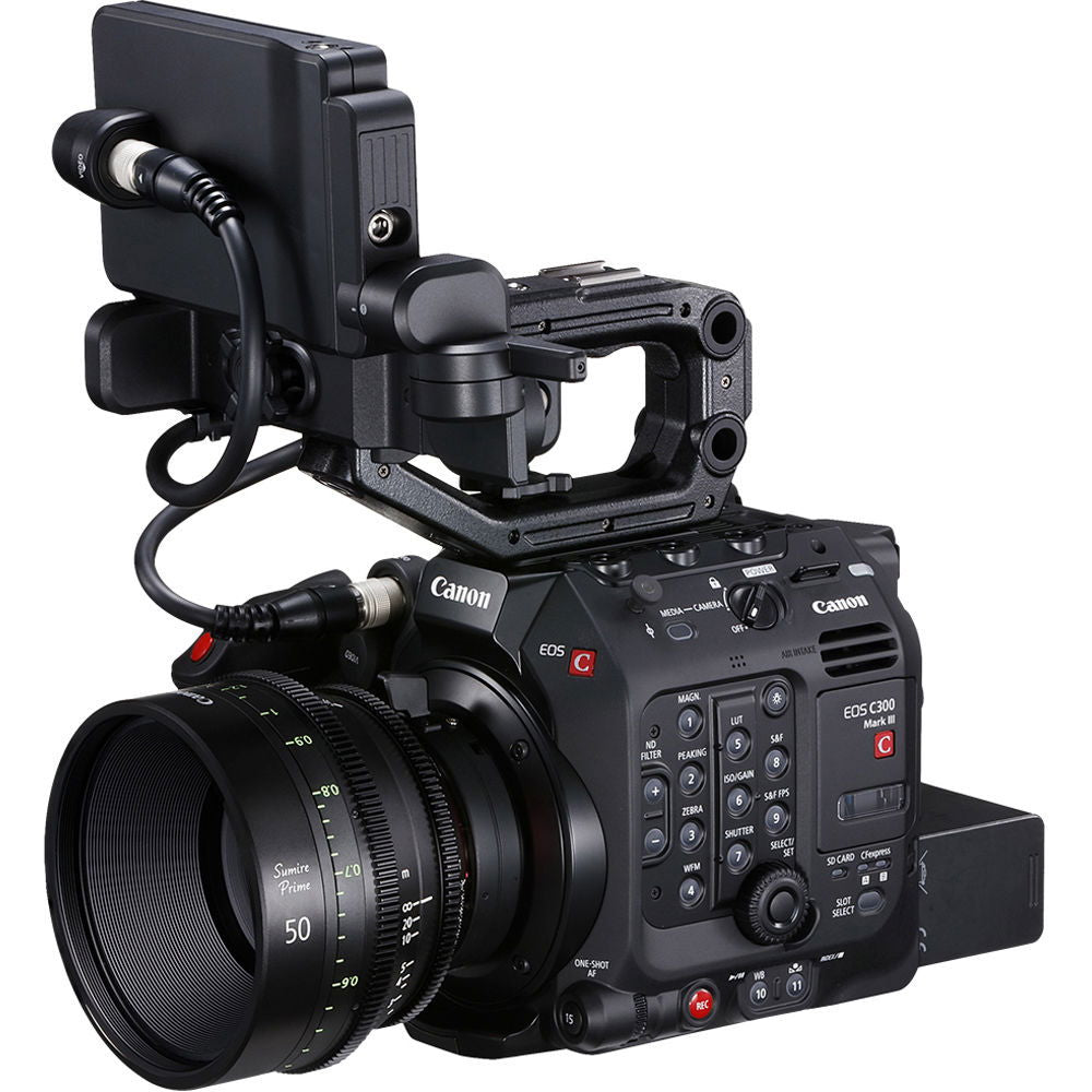 Canon EOS C300 Mark III Camera Video Cinematica 4K EF - View 4
