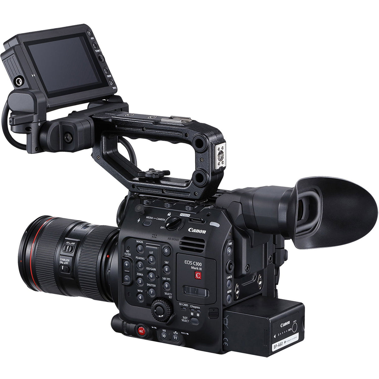 Canon EOS C300 Mark III Camera Video Cinematica 4K EF - View 5