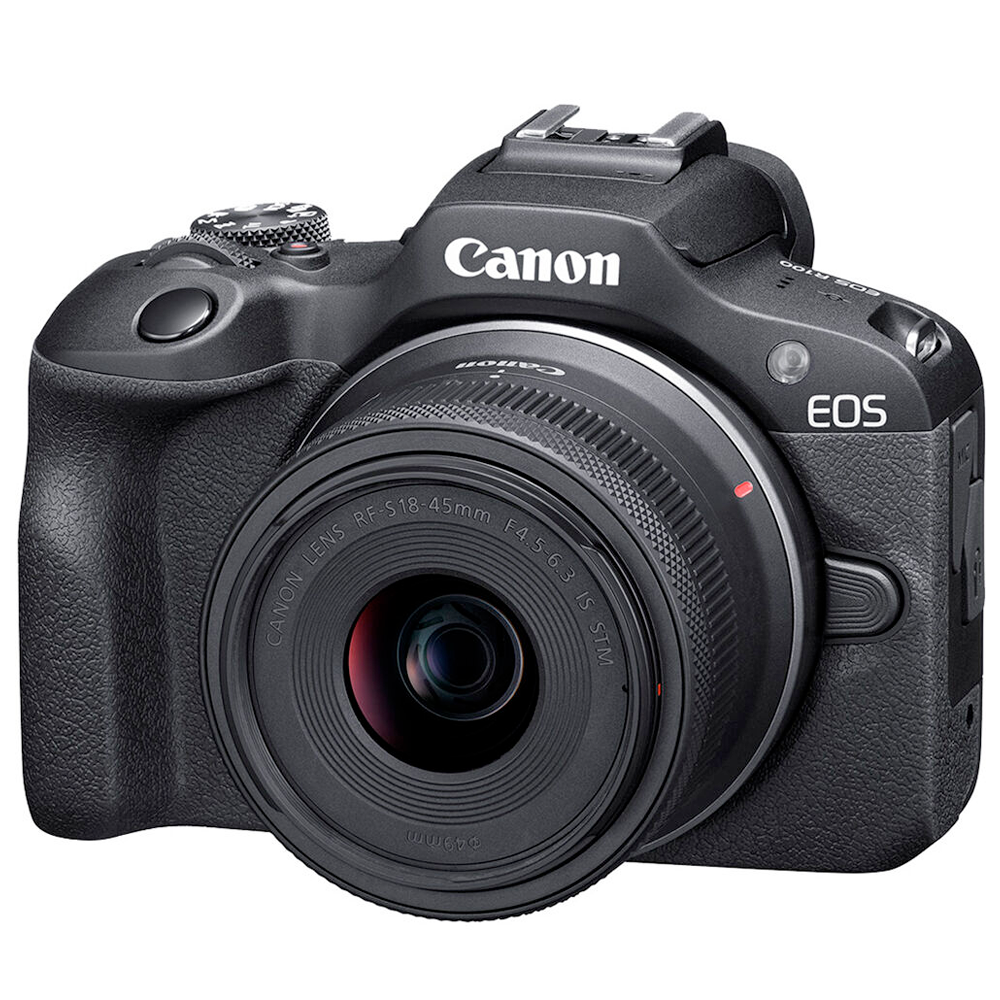 Canon EOS R100 Kit 18-45m Aparat foto mirrorless - View 2