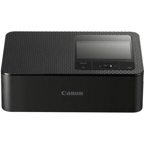 Imprimantă foto SELPHY CP1500 neagră, ecran LCD și butoane de control