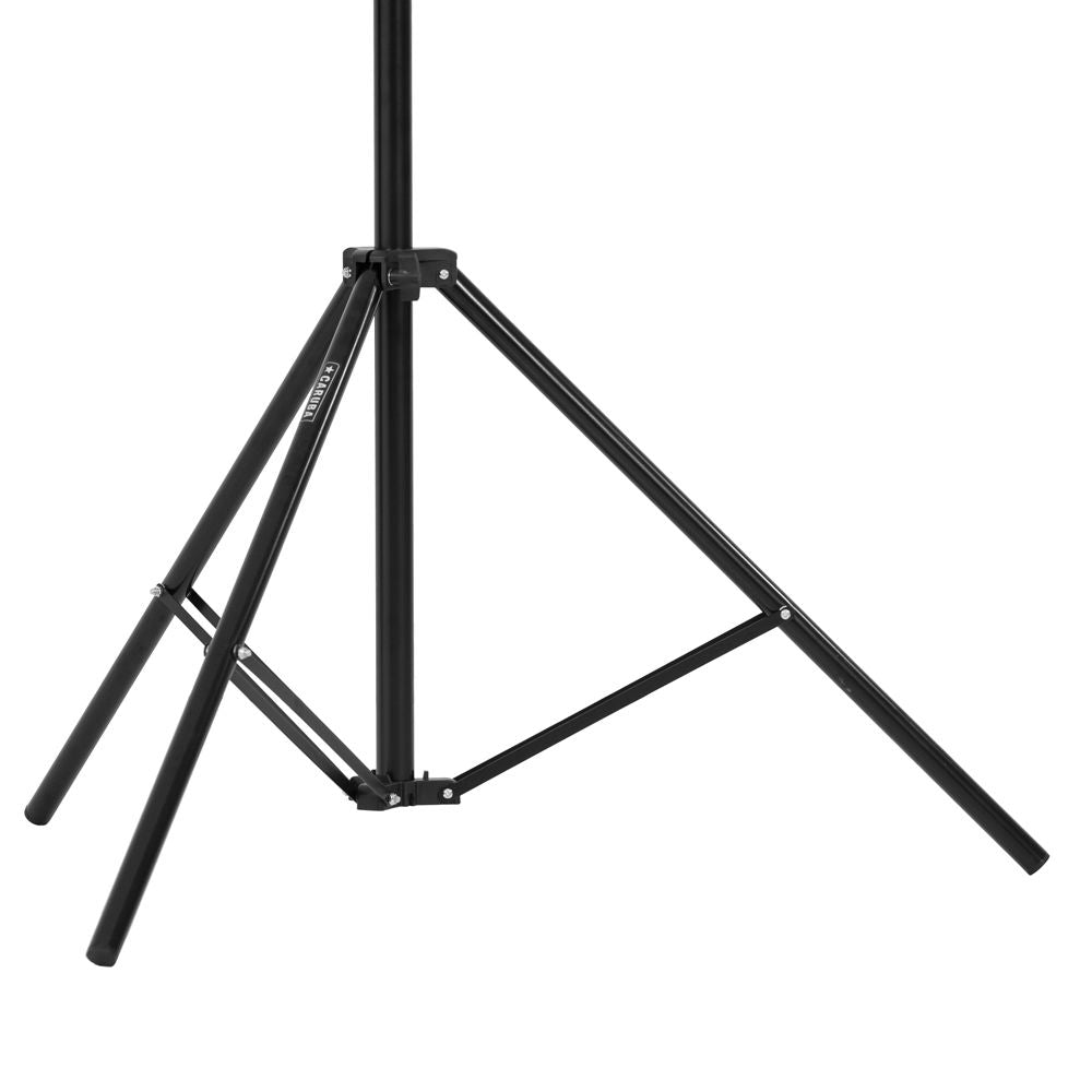 Light stand LS-3 with angled spreader legs and locking joints at the base