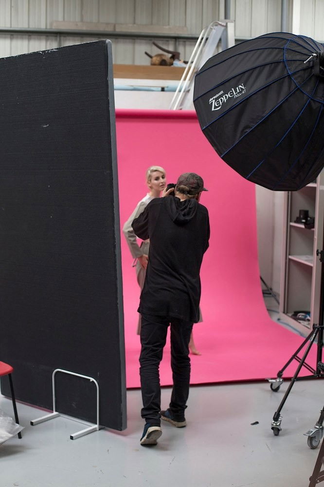 Colorama fundal foto roz Rose Pink 2.72 x 11m - View 5
