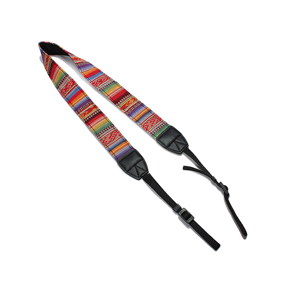 Curea aparat foto textil multicolor Color 1 - View 2