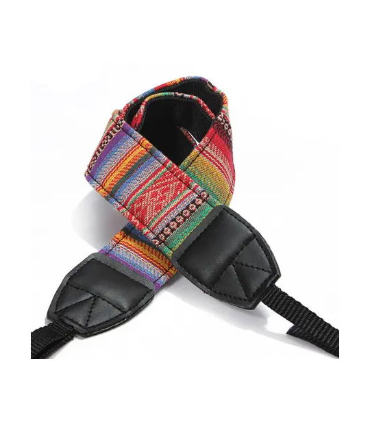 Curea aparat foto textil multicolor Color 1 - View 3