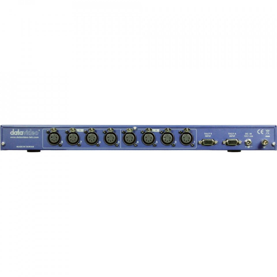 DataVideo ITC-100 sistem intercom 8 canale - View 2