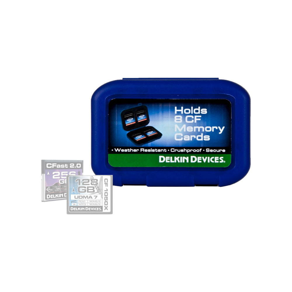 Delkin Carcasa stocare carduri CF/CFAST rezistenta la apa - View 1