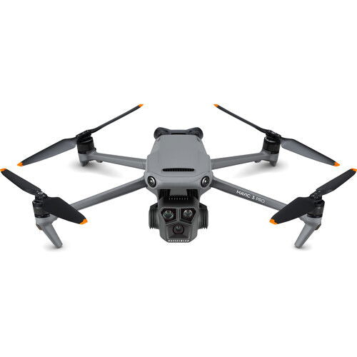 Mavic 3 Pro drone front view with four propellers