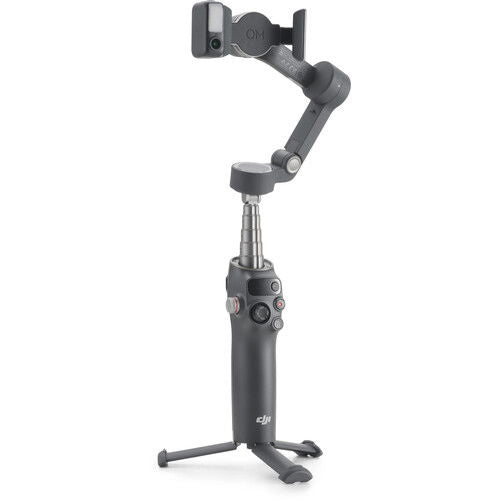 Gimbal DJI pentru telefon, cu prindere reglabilă și trepied pliabil