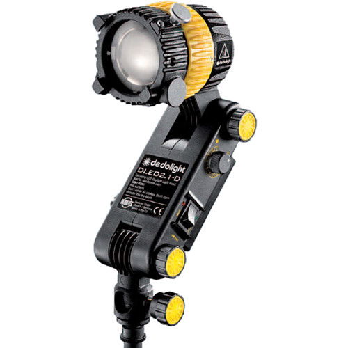 Dedolight DLED2.1-D daylight LED light source with yellow control knobs