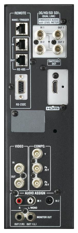 JVC DT-V17G2 Monitor Profesional de Studio Broadcast 17" LCD 3G-SDI - View 2