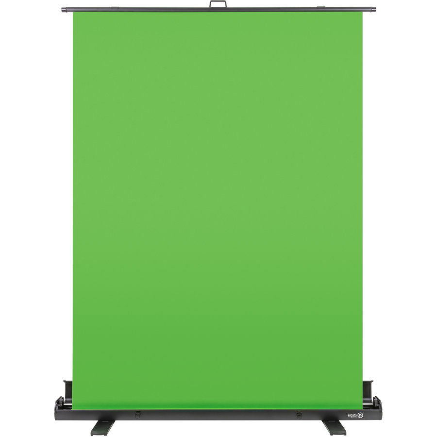 Green screen backdrop, 148 x 180 cm, bright green fabric on stand frame