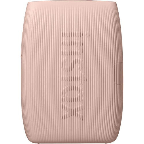 Imprimantă foto Instax Mini Link 3 roz, față texturată, orificiu central pentru imprimare