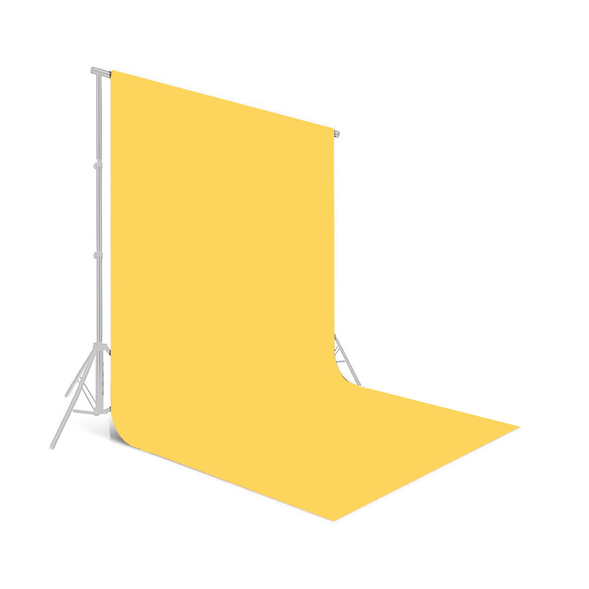 Fundal foto galben pentru studio, 2,72 x 10 m, material neted