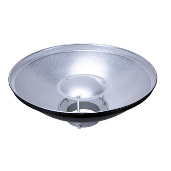 Dispozitiv de iluminat Godox BDR-W550 beauty dish argintiu, reflector circular 55 cm