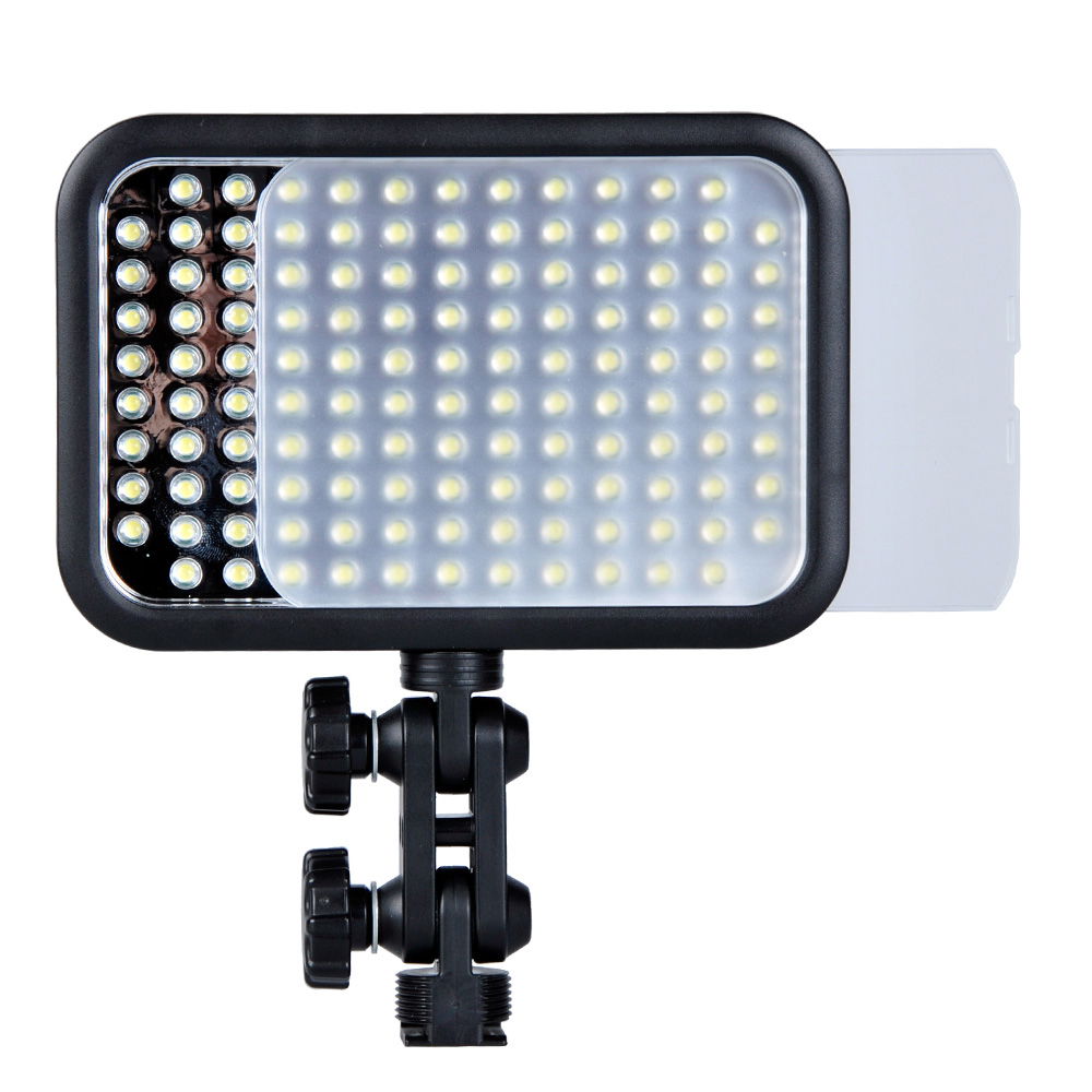 Godox LED126 LED video light with dense LED array and attached diffuser panel